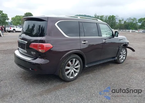 2012 Infiniti Qx56 from USA, damaged, VIN JN8AZ2NE0C9015810